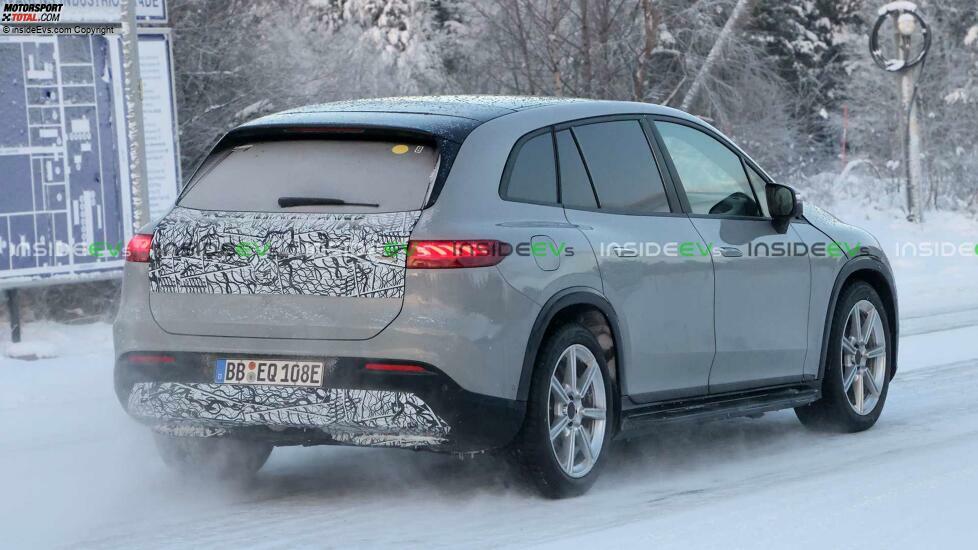 Spionagefotos des Maybach EQS SUV 2024