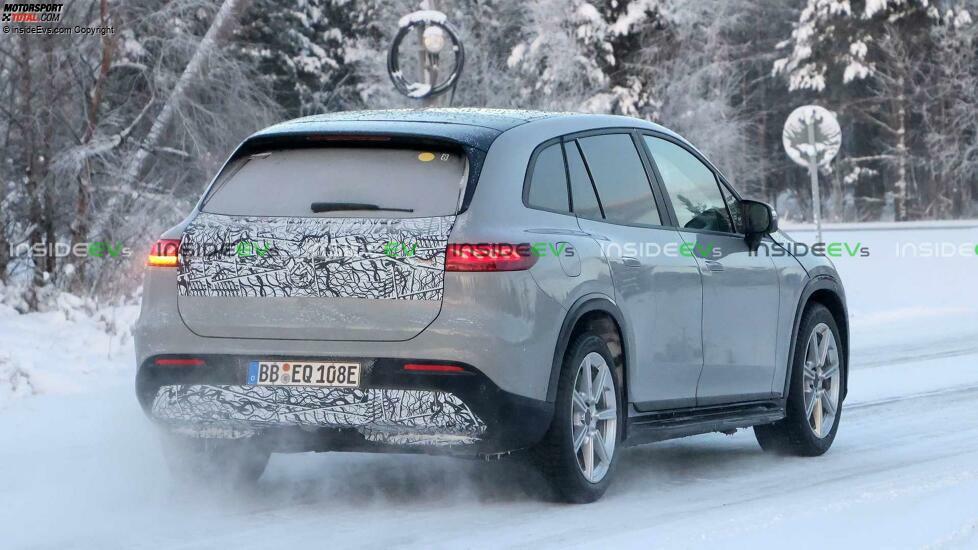 Spionagefotos des Maybach EQS SUV 2024