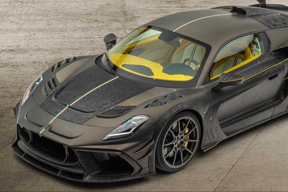 Moment, ist das wirklich ein Maserati MC20? Mansory gibt alles, mit Carbon-Bodykit, irrem Flügel, 90 PS mehr und einem sehr gelben Interieur