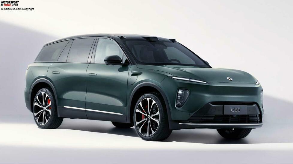 Nio ES8 Facelift: Das Exterieur