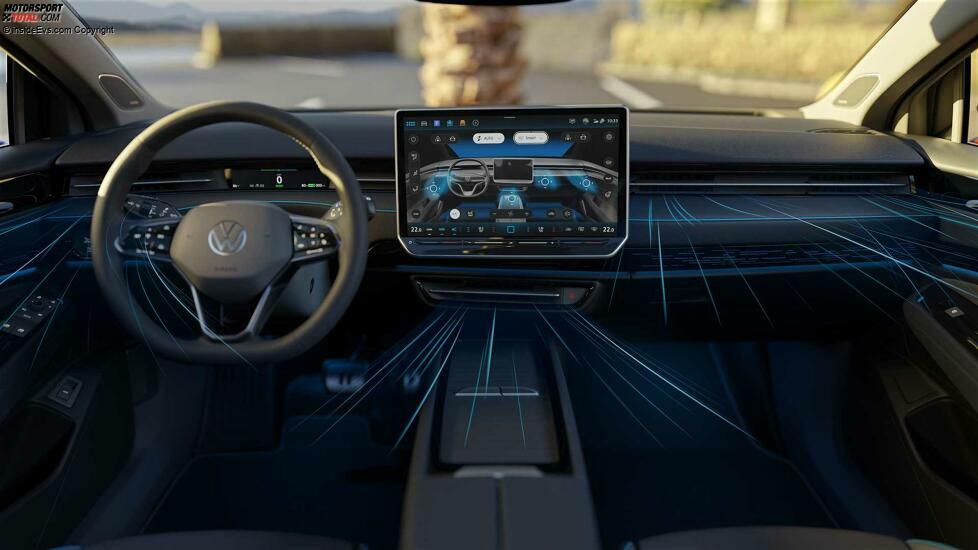 Volkswagen ID.7 intelligente Lüftungsdüsen