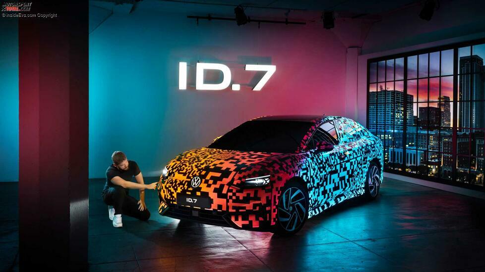 Volkswagen ID.7 mit Redakteur Stefan Wagner