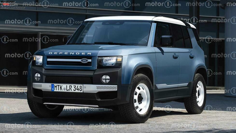 Land Rover Defender 80 als Rendering von Motor1.com