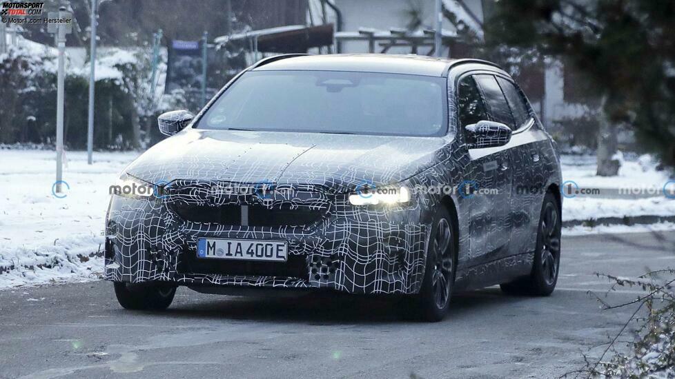 BMW i5 Touring (2023) als Erlkönig erwischt