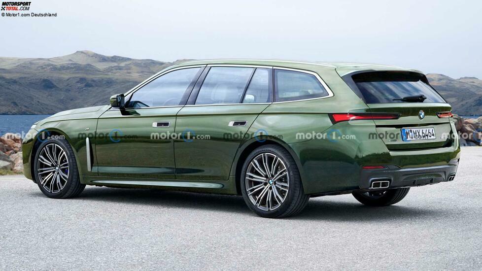 2024 BMW 5 Series Touring rendering