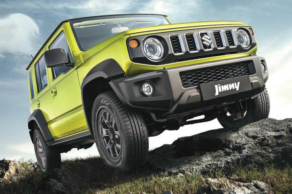 Maruti Suzuki hat den praktischeren Jimny Fünftürer auf der Auto Expo 2023 vorgestellt, bevor er im Mai in Indien auf den Markt kommt