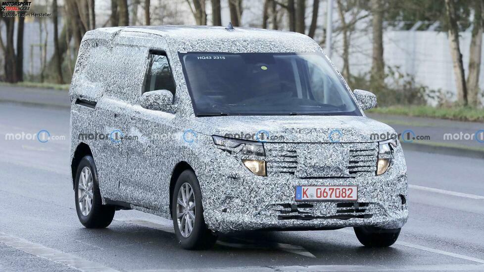 Ford Transit Courier (2023) erste Erlkönigbilder