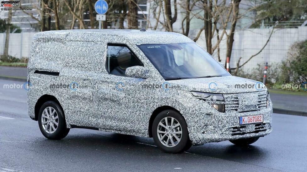 Ford Transit Courier (2023) erste Erlkönigbilder