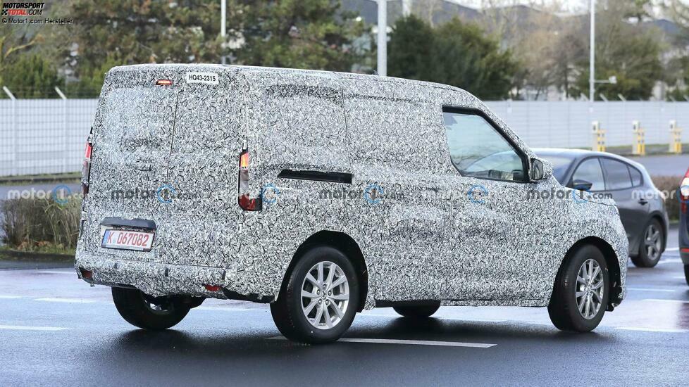 Ford Transit Courier (2023) erste Erlkönigbilder