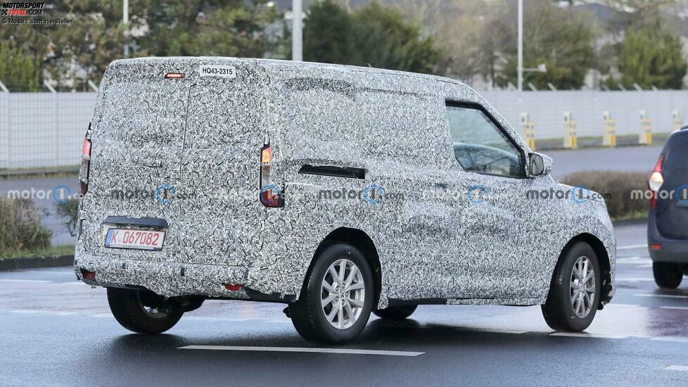 Ford Transit Courier (2023) erste Erlkönigbilder