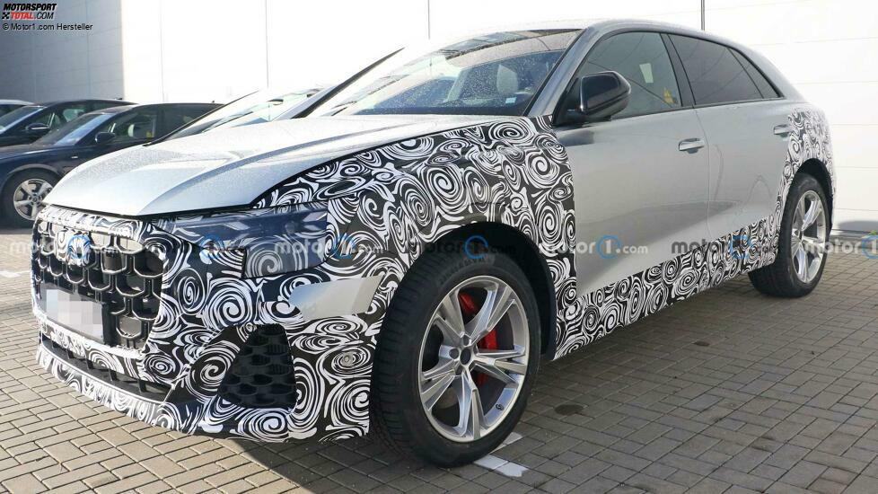 Audi Q8 Facelift auf Erlkönigbildern