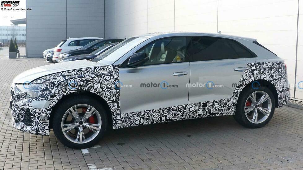 Audi Q8 Facelift auf Erlkönigbildern