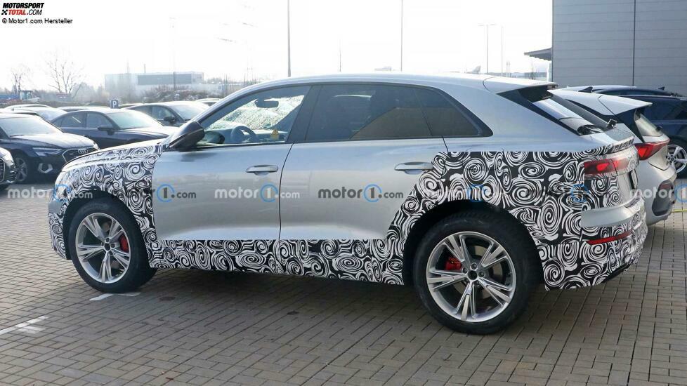 Audi Q8 Facelift auf Erlkönigbildern