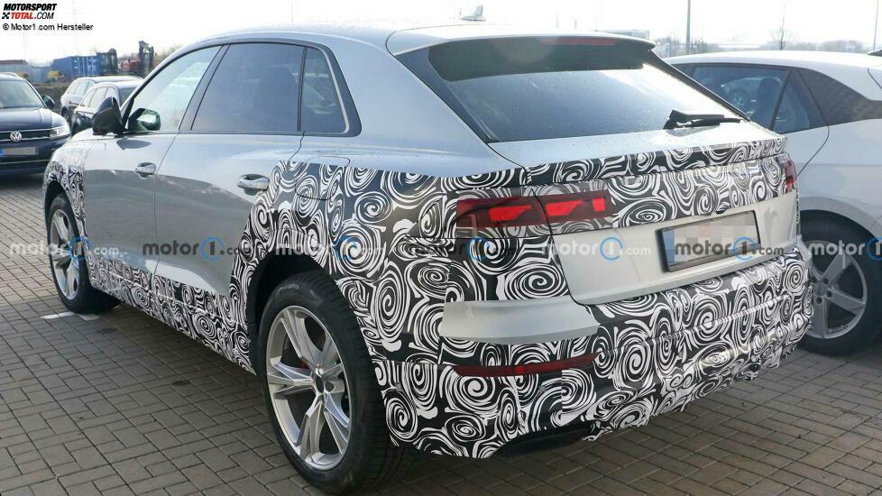 Audi Q8 Facelift auf Erlkönigbildern