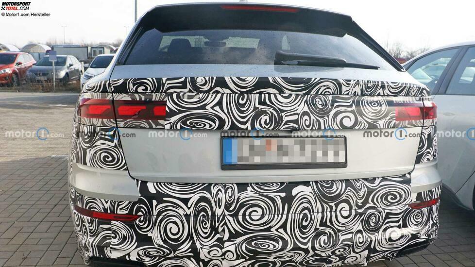 Audi Q8 Facelift auf Erlkönigbildern