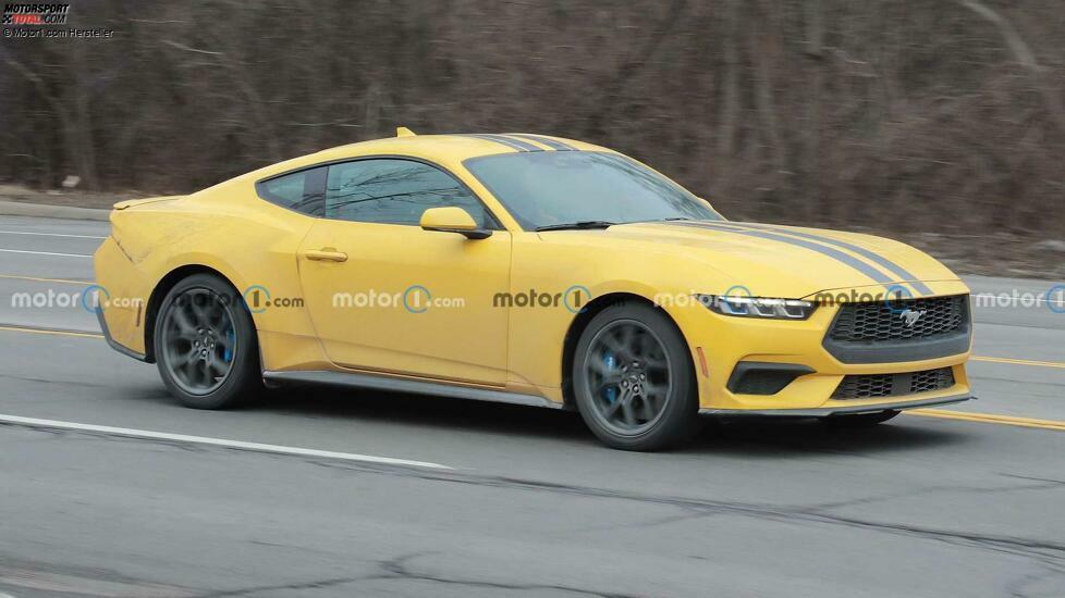 Spionagefoto des Ford Mustang Basismodells 2024