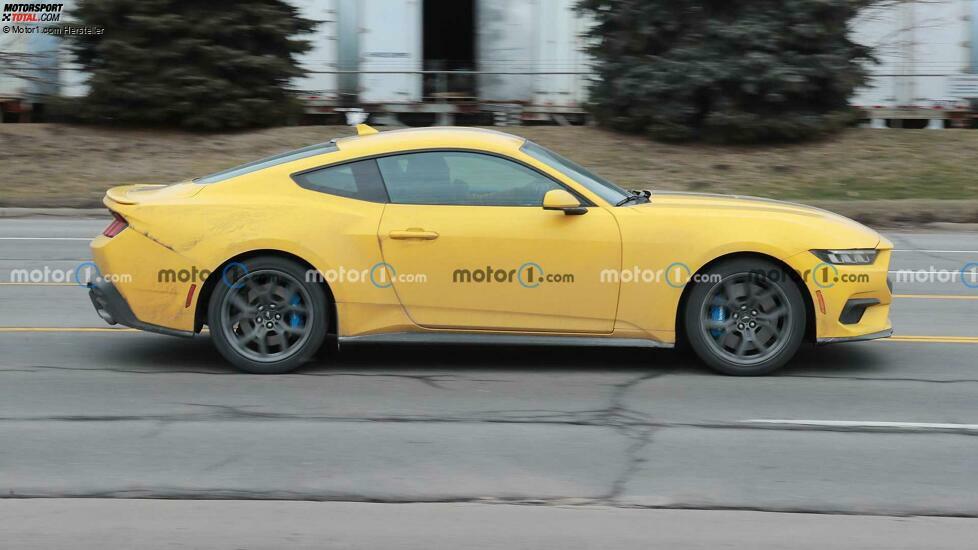 Spionagefoto des Ford Mustang Basismodells 2024
