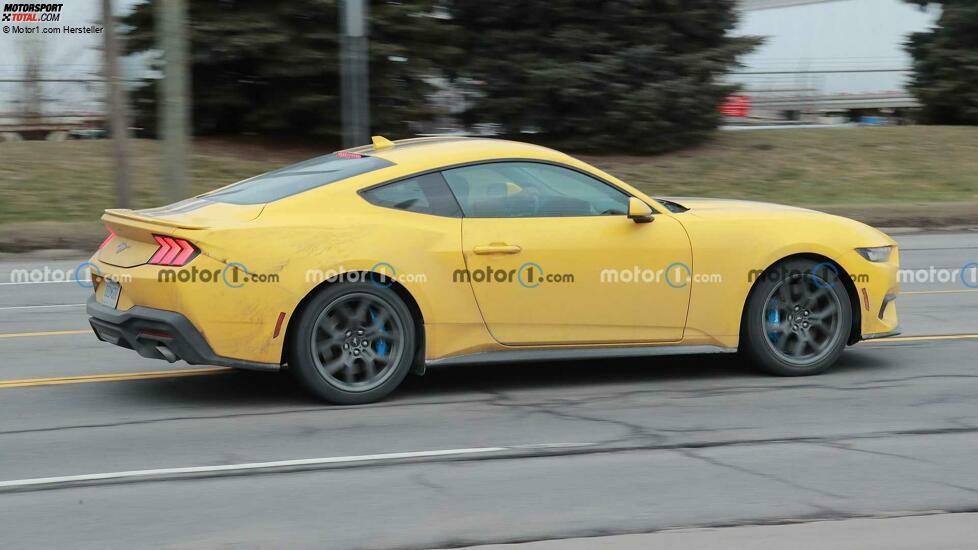 Spionagefoto des Ford Mustang Basismodells 2024