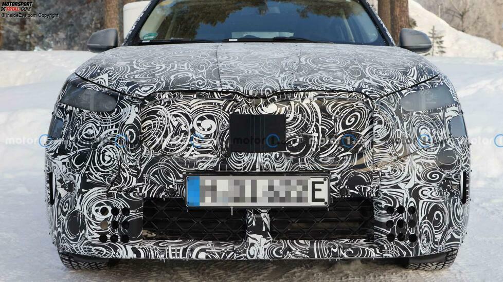 BMW iX2 (2023) erstmals als Prototyp erwischt