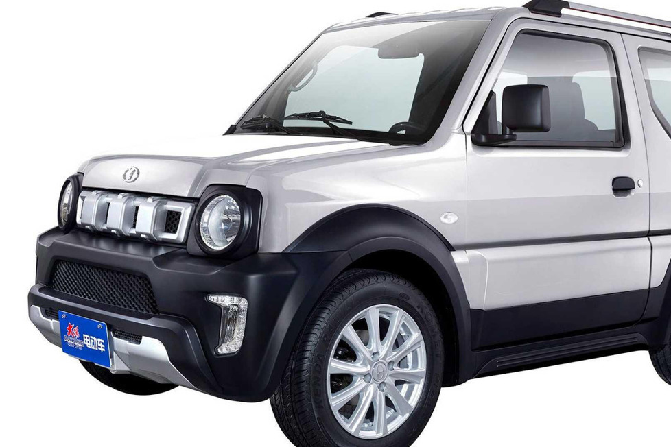 Der Dayang Chok-G2 ist eine chinesische Kopie der vorherigen Generation des Suzuki Jimny, aber mit Elektromotor