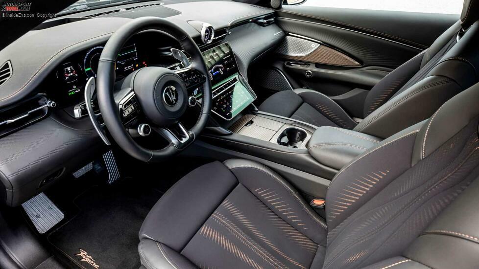 Maserati GranTurismo Folgore: Das Interieur