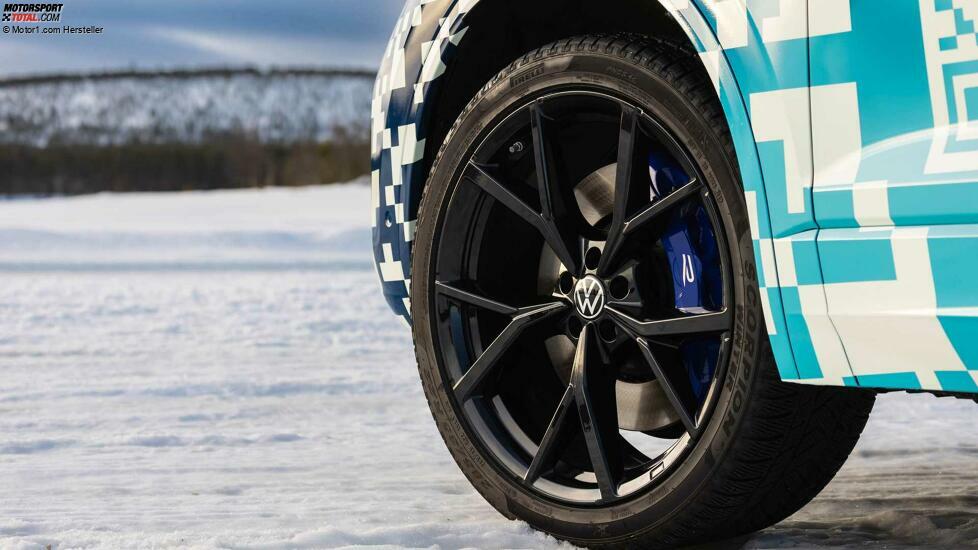 VW Touareg (2023) zeigt sich mit Facelift auf Teaserbildern