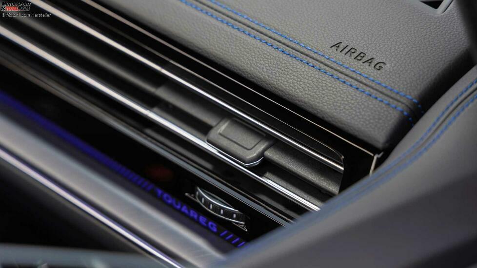 VW Touareg (2023) zeigt sich mit Facelift auf Teaserbildern