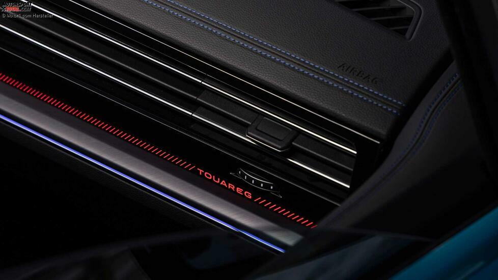 VW Touareg (2023) zeigt sich mit Facelift auf Teaserbildern