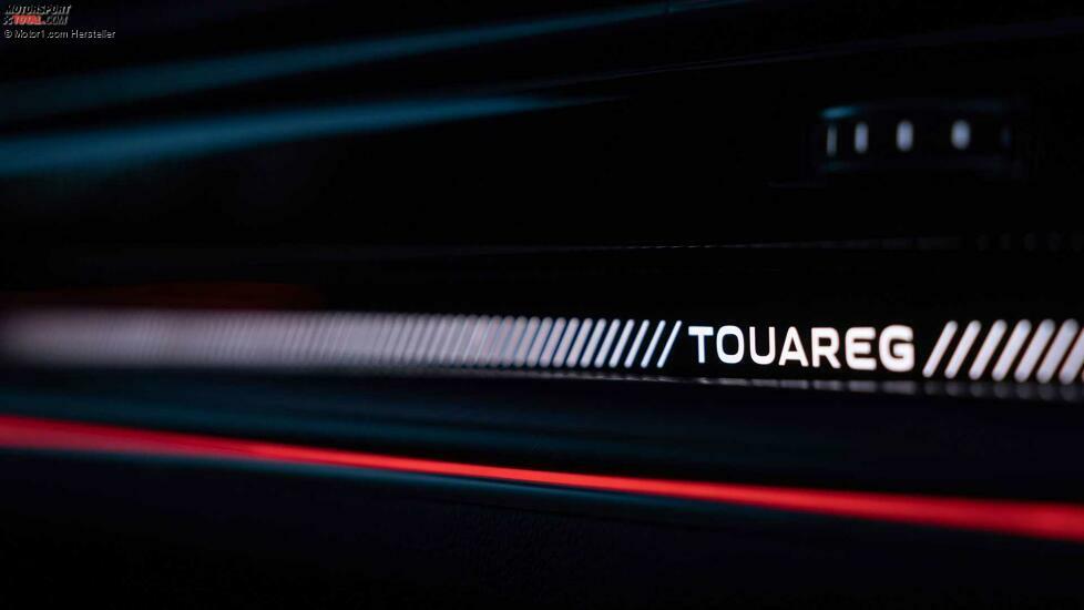 VW Touareg (2023) zeigt sich mit Facelift auf Teaserbildern