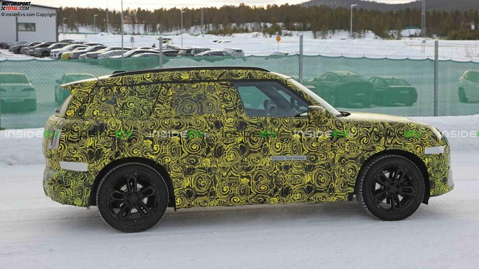 Mini Countryman Elektroversion als Erlkönig