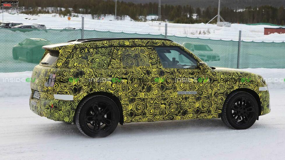 Mini Countryman Elektroversion als Erlkönig