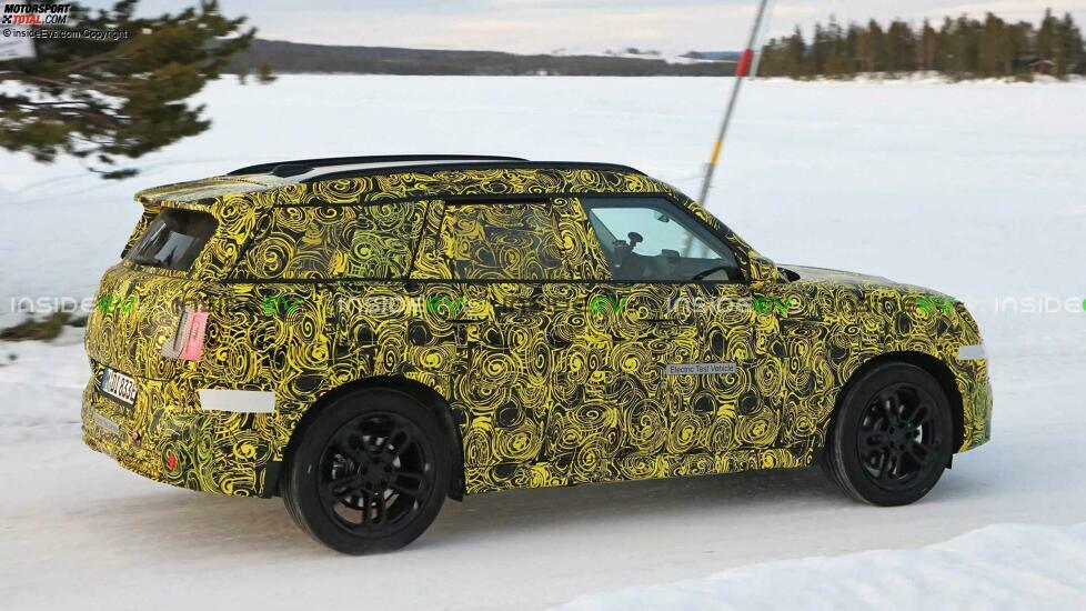 Mini Countryman Elektroversion als Erlkönig