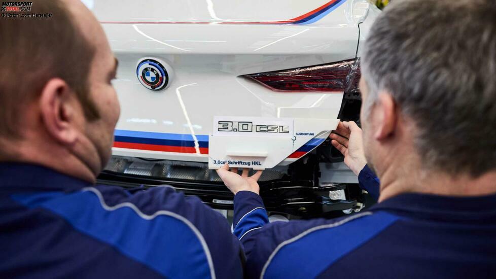 Produktion BMW 3.0 CSL (2023)