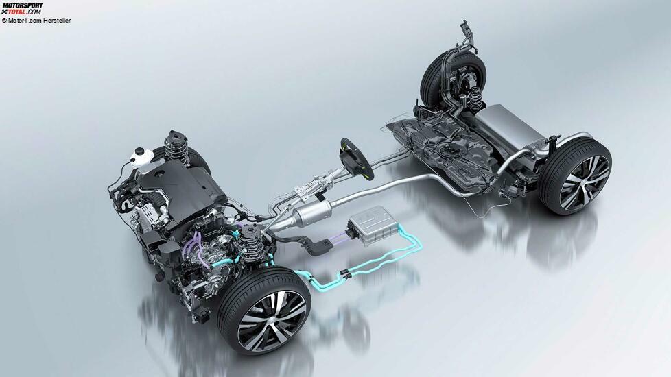 Peugeot 3008 und 5008 (2023) mit 48-Volt-Mildhybrid-Technik