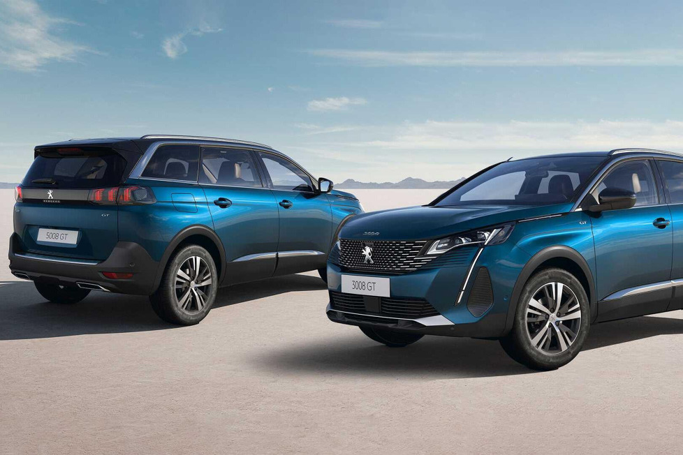 Die SUVs 3008 und 5008 von Peugeot werden mit 48-Volt-Mildhybrid-Technik ausgestattet, um den Verbrauch und die Emissionen zu senken