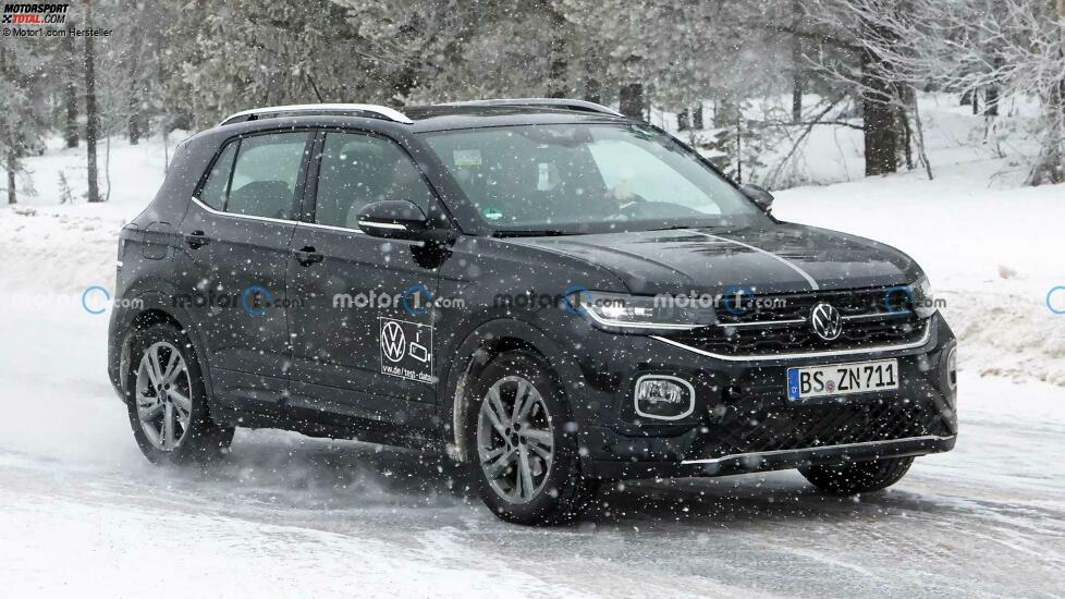 VW T-Cross (2024) erstmals mit Facelift erwischt