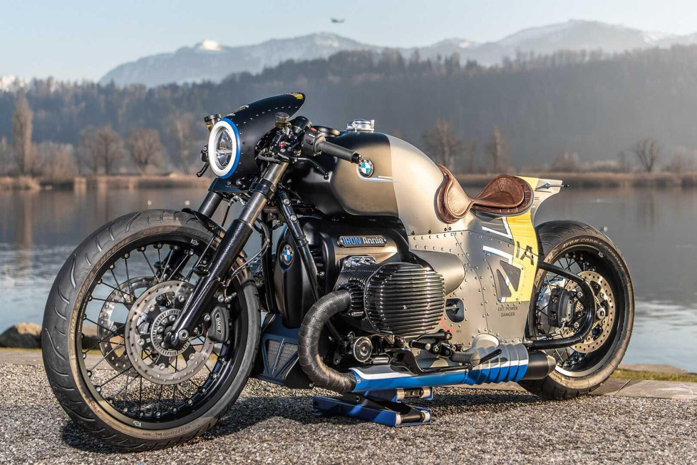 BMW Motorrad präsentiert die R 18 Iron Annie: Das Custom Bike im Aviatik-Style wurde von der VTR Motorrad AG und VTR Customs realisiert