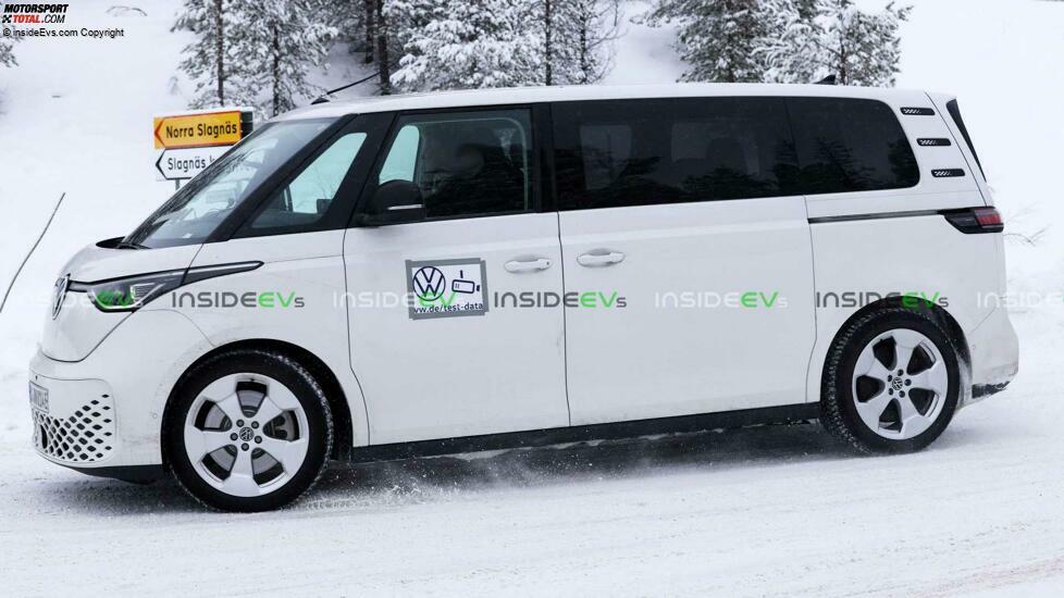 VW ID.Buzz LWB (2023) als Erlkönig