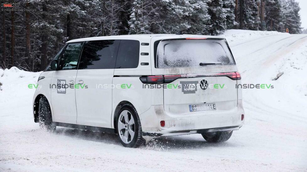 VW ID.Buzz LWB (2023) als Erlkönig