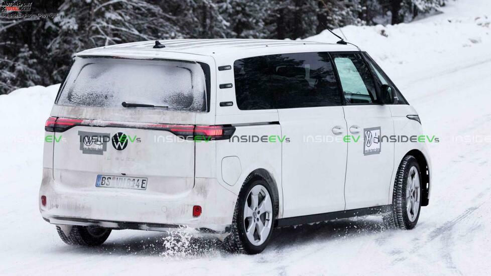 VW ID.Buzz LWB (2023) als Erlkönig