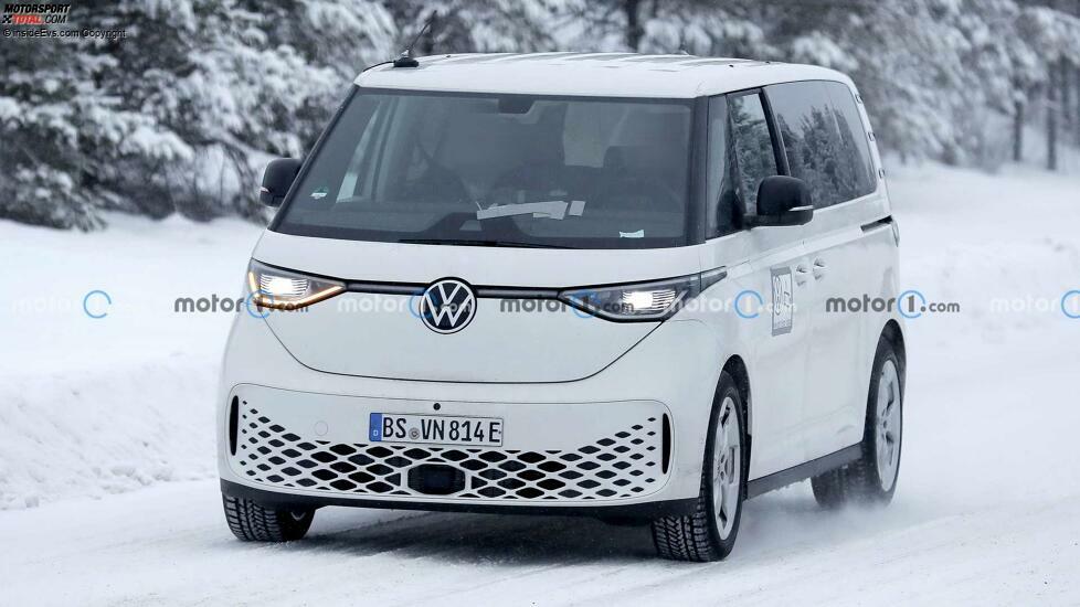 VW ID.Buzz LWB (2023) als Erlkönig