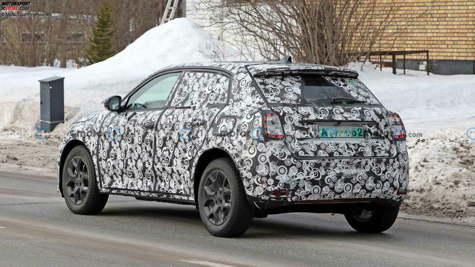 Fiat 600 (2023) als Erlkönig erwischt