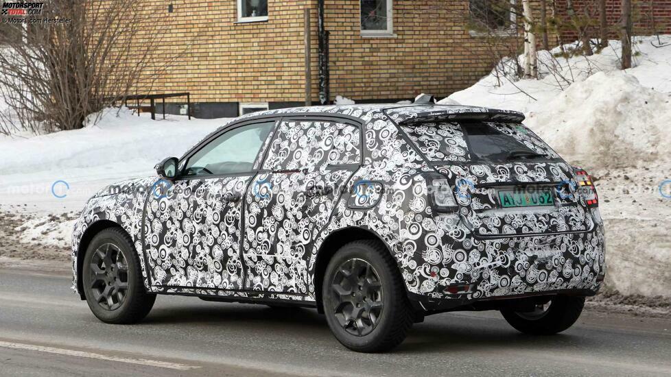 Fiat 600 (2023) als Erlkönig erwischt