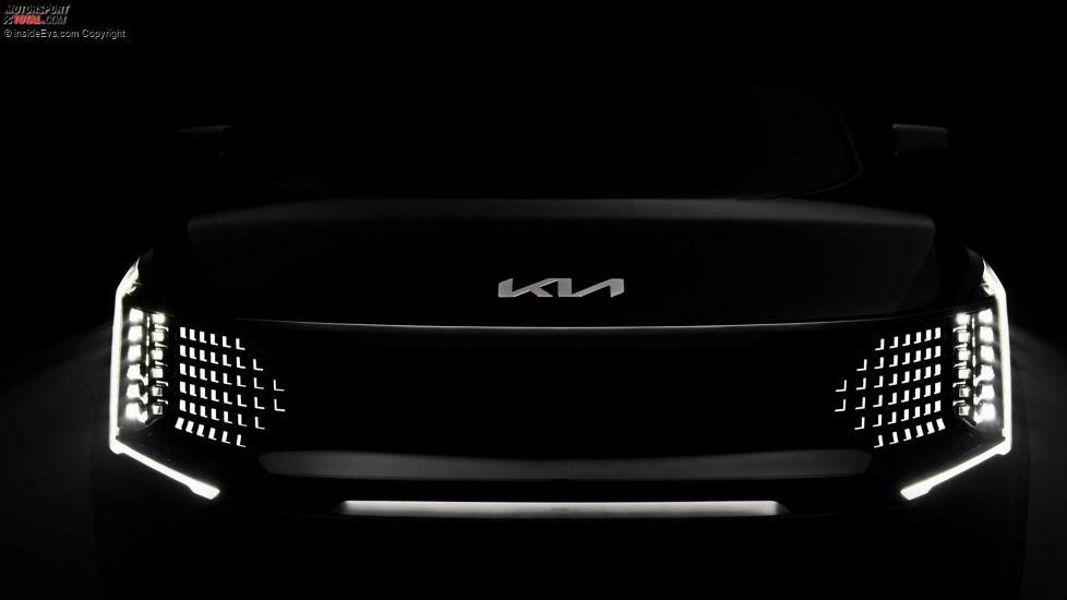 Kia EV9 (2023) Serienmodell-Teaser