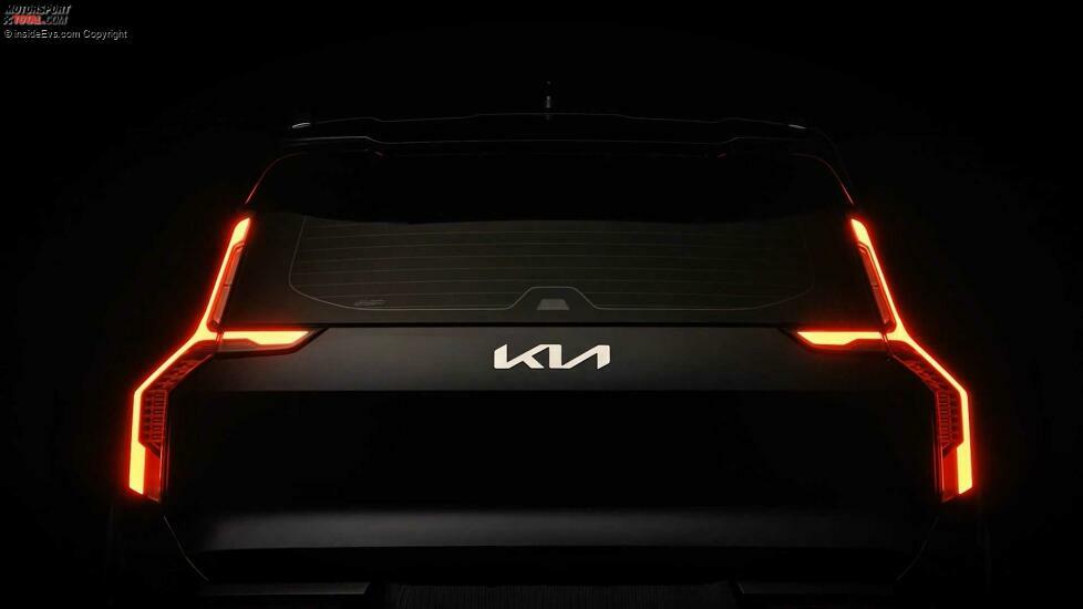 Kia EV9 (2023) Serienmodell-Teaser