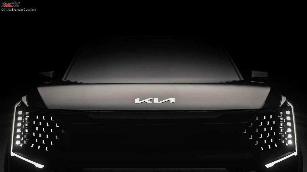 Kia EV9 (2023) Serienmodell-Teaser
