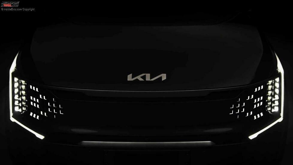 Kia EV9 (2023) Serienmodell-Teaser