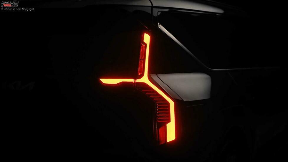 Kia EV9 (2023) Serienmodell-Teaser