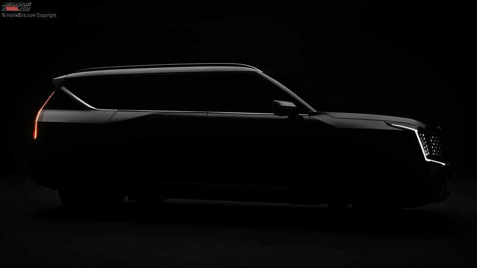 Kia EV9 (2023) Serienmodell-Teaser
