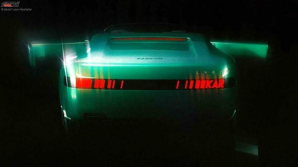 Porsche 968 L'ART Auto hinten